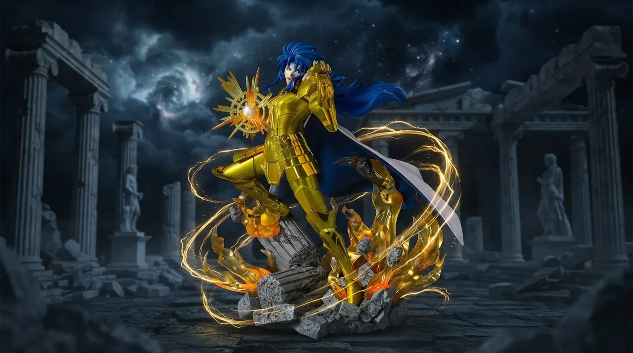 Bandai Saint Seiya Figuarts Zero Touche Metallique Gemini Saga - Image 9