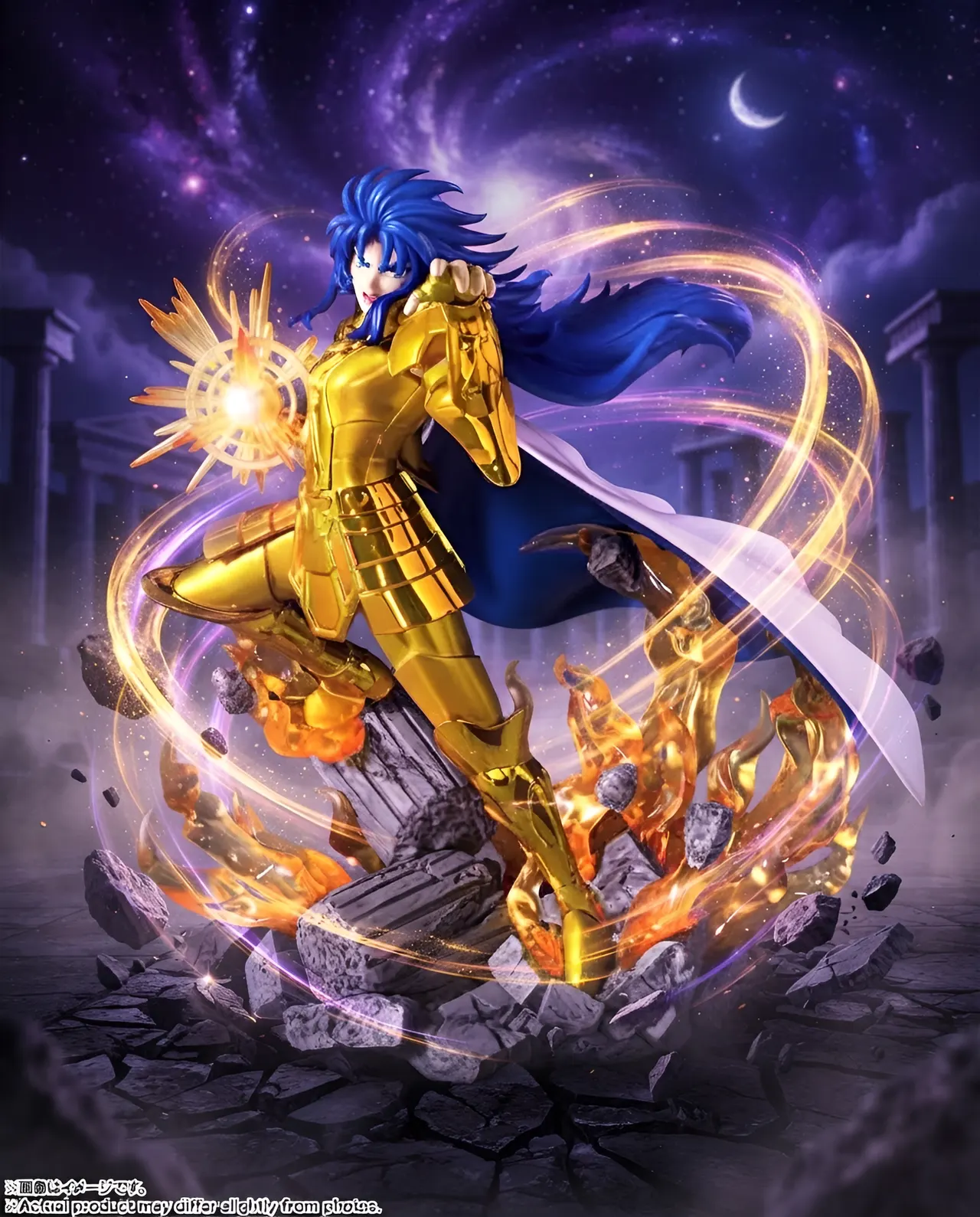 Bandai Saint Seiya Figuarts Zero Touche Metallique Gemini Saga - Image 10