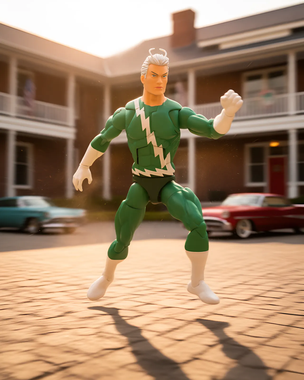 Hasbro Marvel Legends Retro Quicksilver 6\" Figurine articulée – Avengers - Image 7