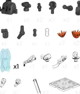 Blokees Champion Class DX Iron Man MK85 Model Kit – Marvel - Thumbnail 6
