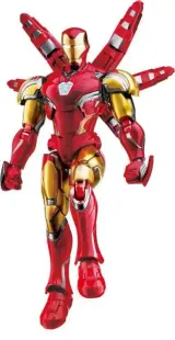 Blokees Champion Class DX Iron Man MK85 Model Kit – Marvel - Thumbnail 2