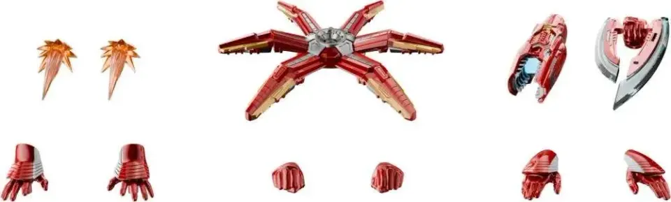 Blokees Champion Class DX Iron Man MK85 Model Kit – Marvel - Image 5