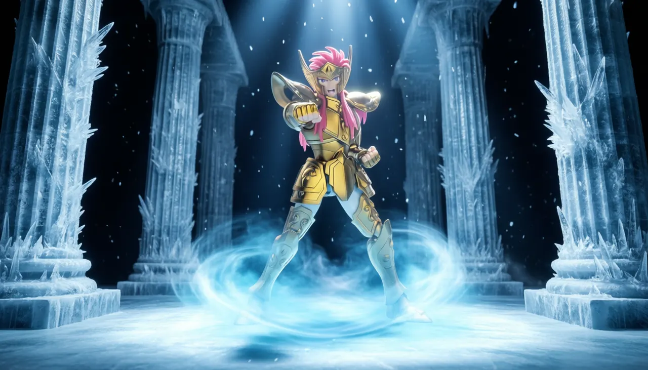 Blokees Saint Seiya Champion Class 08 Aquarius Camus Model Kit - Image 9