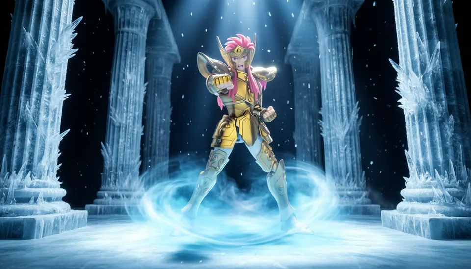 Blokees Saint Seiya Champion Class 08 Aquarius Camus Model Kit
