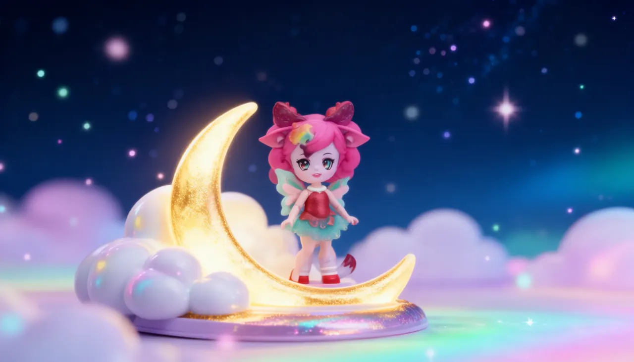 Giochi Preziosi Glimmies Glimwheel Playset – Exclusive Mini Doll - Image 3