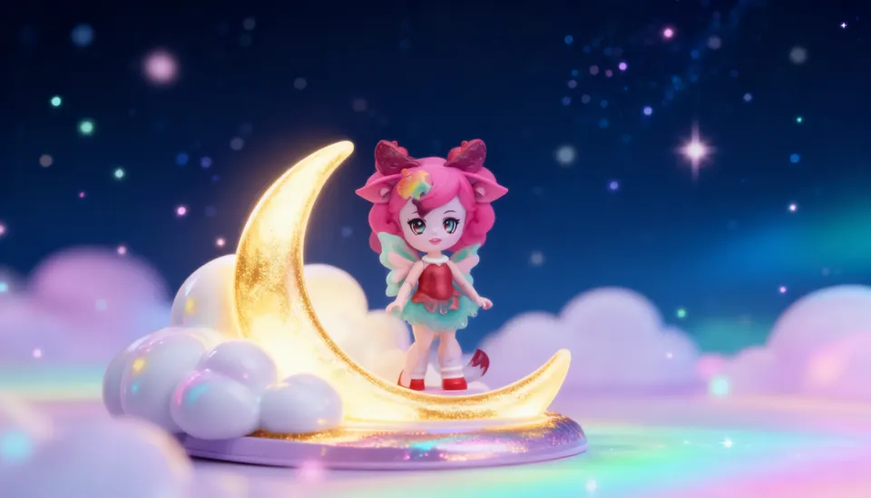 Giochi Preziosi Glimmies Glimwheel Playset – Exclusive Mini Doll