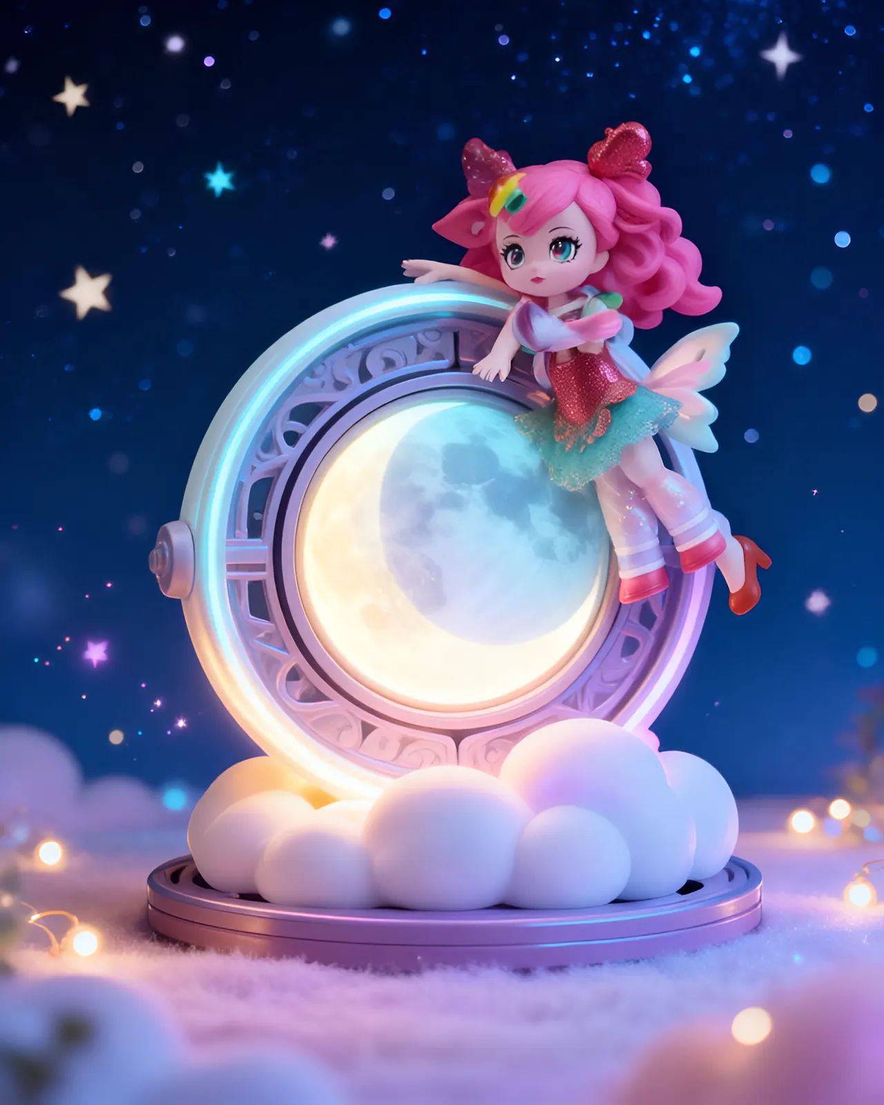 Giochi Preziosi Glimmies Glimwheel Playset – Exclusive Mini Doll - Image 4