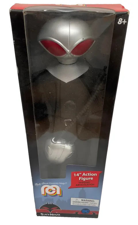 Mego Toys Black Manta 14" Action Figure – 14 Articulation Points