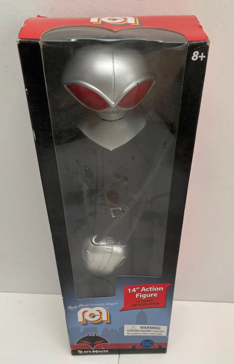 Mego Toys Black Manta 14" Action Figure – 14 Articulation Points - Image 8