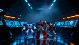 Hasbro Transformers Age of the Primes Mirage, Bluestreak & Ironhide - Thumbnail 6
