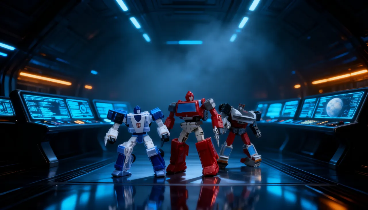 Hasbro Transformers Age of the Primes Mirage, Bluestreak & Ironhide - Image 6