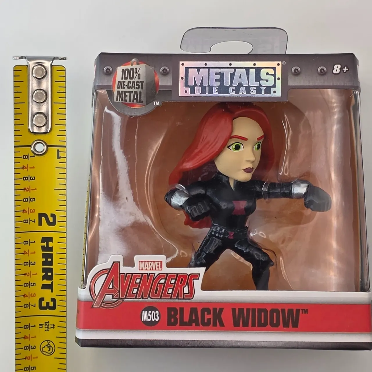 Jada Toys Black Widow 2.5\" Figura de Metal Fundido – Marvel Avengers - Image 1