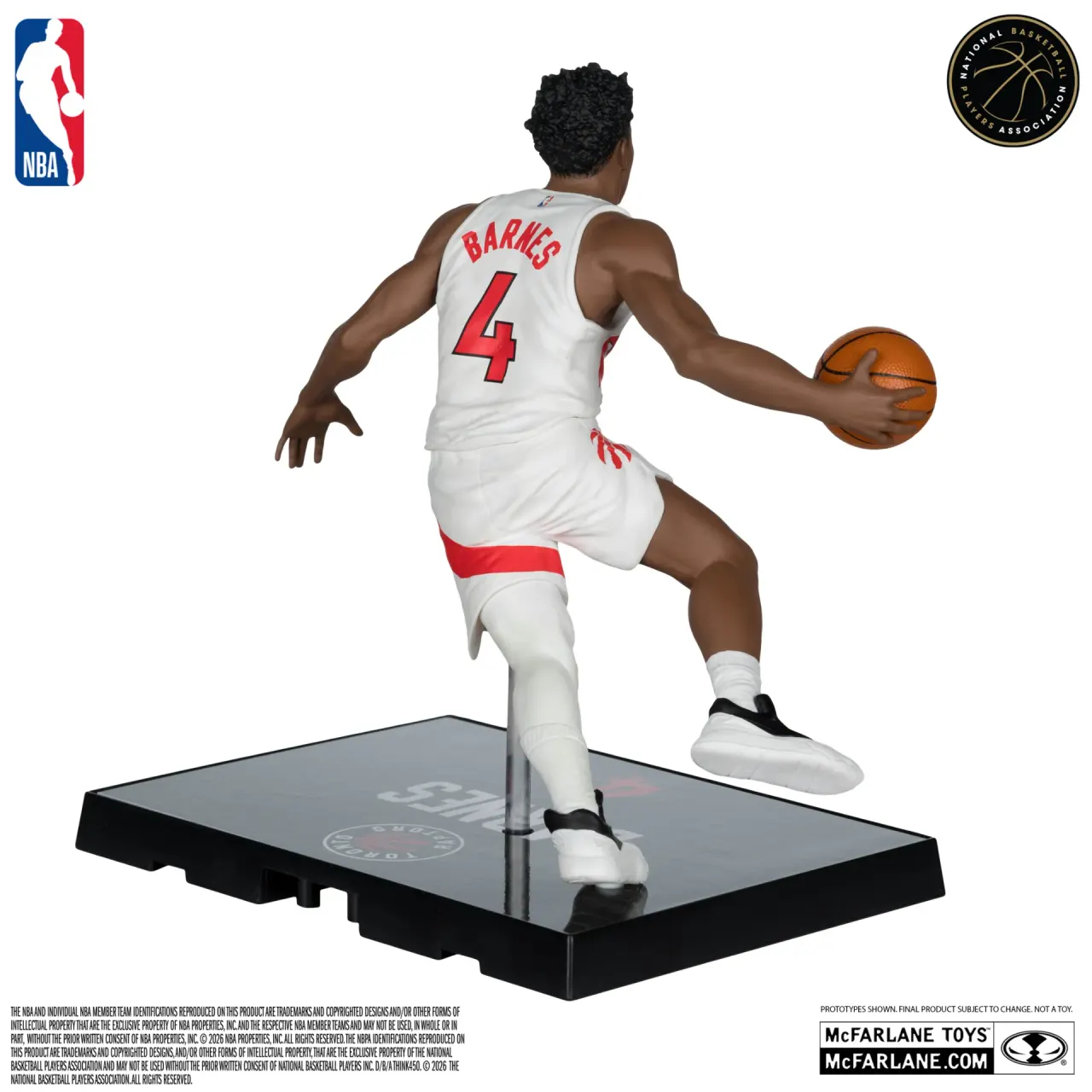 McFarlane Toys SportsPicks Scottie Barnes NBA 7" Posed Figure - Image 2