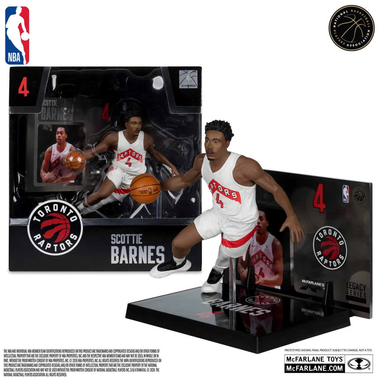 McFarlane Toys SportsPicks Scottie Barnes NBA 7" Posed Figure - Image 4
