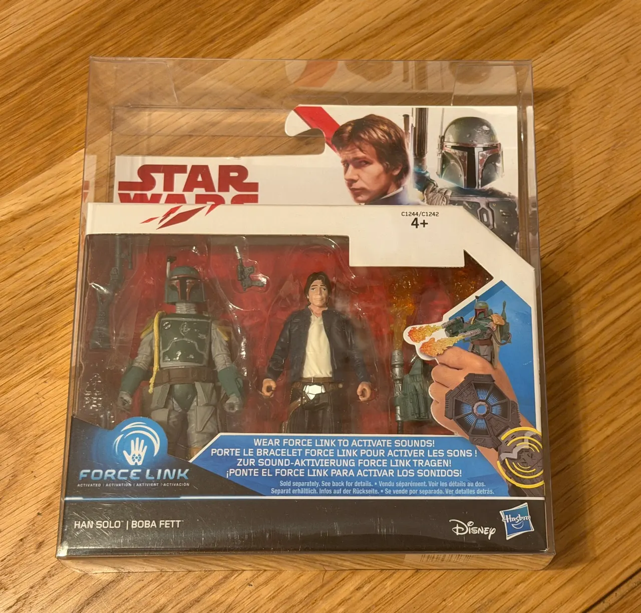Hasbro Star Wars Boba Fett & Han Solo 3,75" Force Link 2-Pack - Image 3