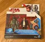 Hasbro Star Wars Boba Fett & Han Solo 3,75" Force Link 2-Pack - Thumbnail 4