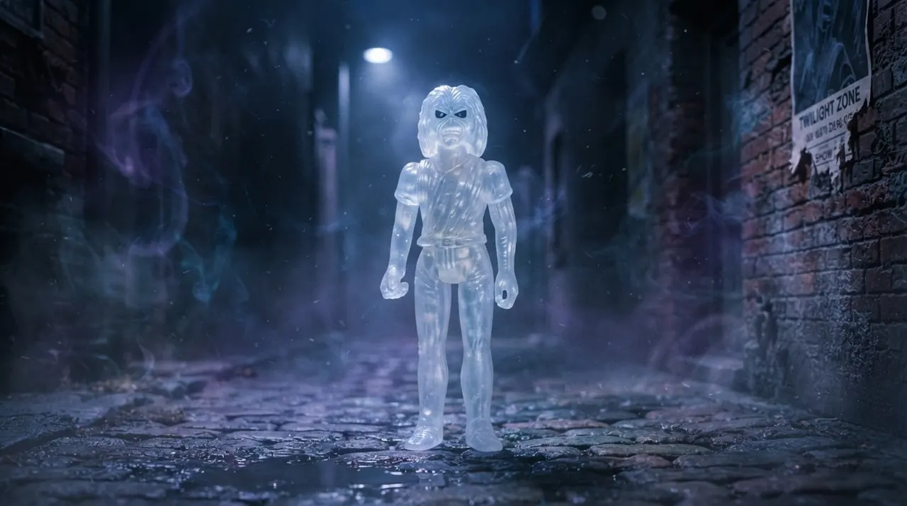 Super7 Iron Maiden Spectral Eddie ReAction 3.75" Figura de Acción - Image 9