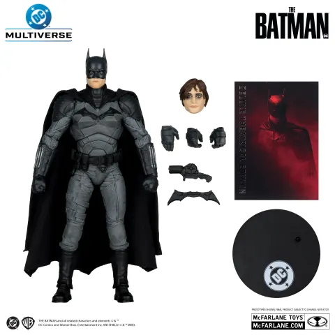 McFarlane Toys Batman (The Batman) 7" DC Multiverse Deluxe Theatrical Edition