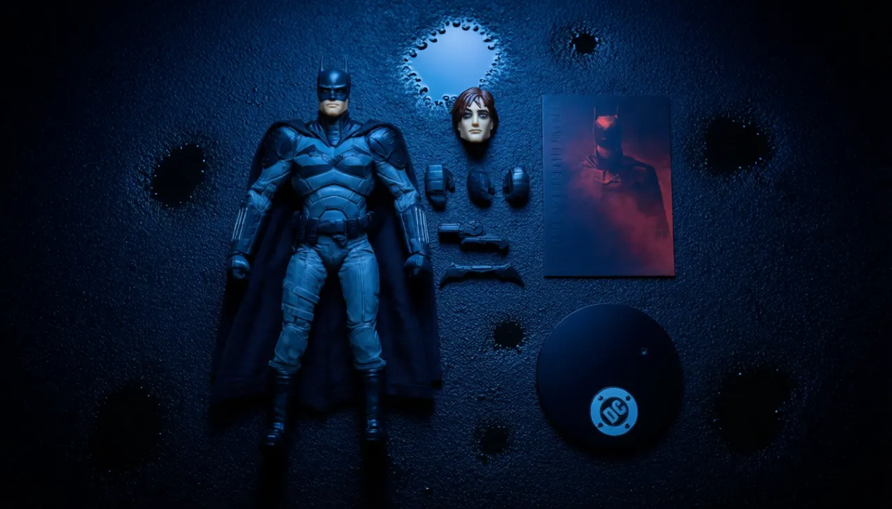 McFarlane Toys Batman (The Batman) 7" DC Multiverse Deluxe Theatrical Edition - Image 9