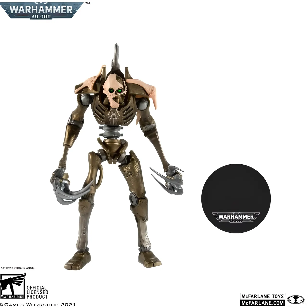 McFarlane Toys Warhammer 40K Necron Flayed One 7" Action Figure - Image 2