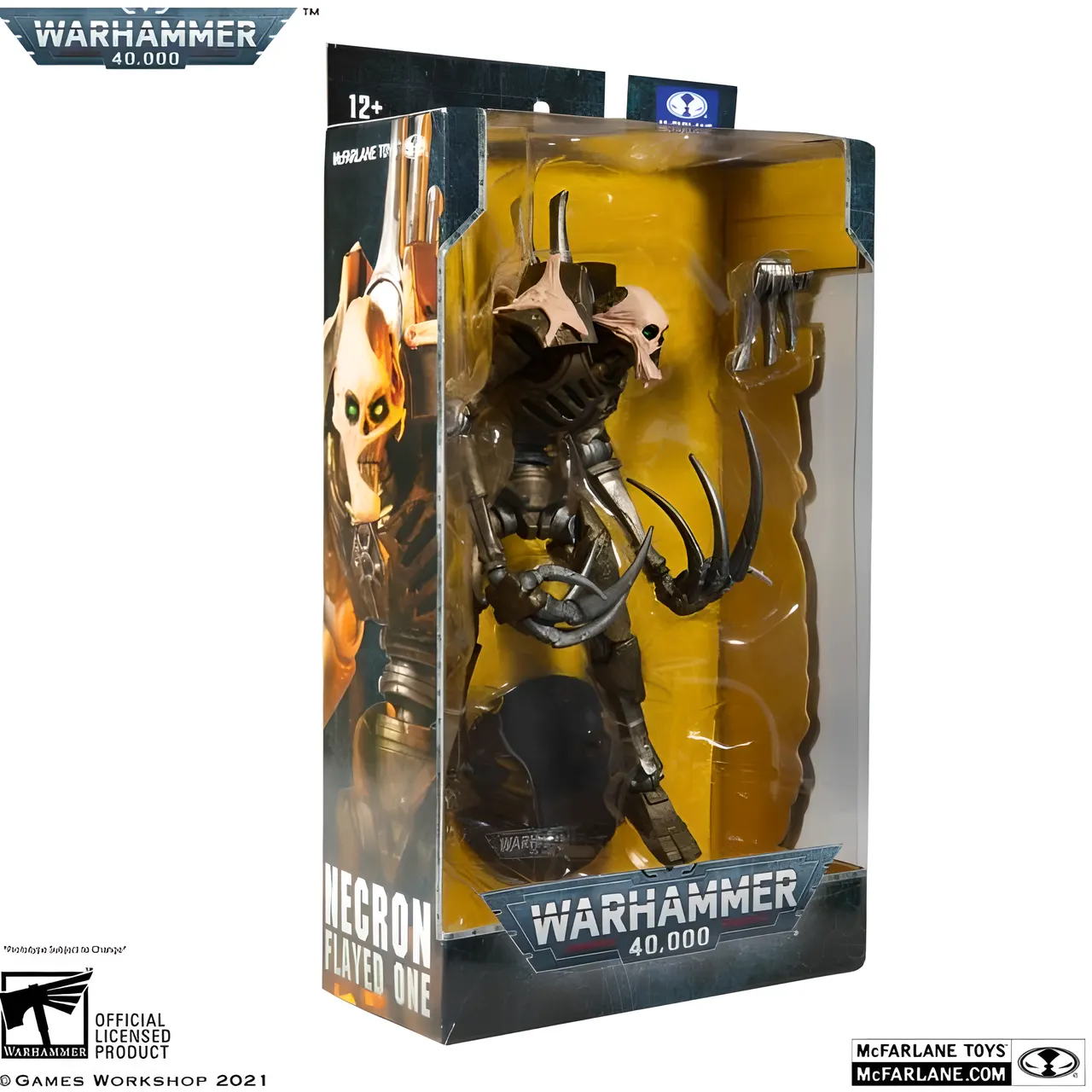 McFarlane Toys Warhammer 40K Necron Flayed One 7" Action Figure - Image 9