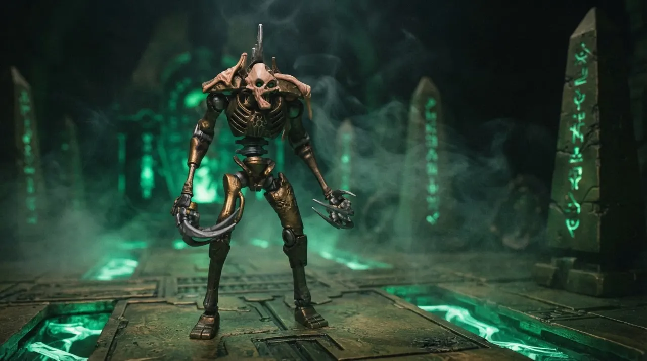 McFarlane Toys Warhammer 40K Necron Flayed One 7" Action Figure - Image 13