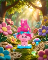 Giochi Preziosi Trolls Styling Head – Hair Styling Playset - Thumbnail 2