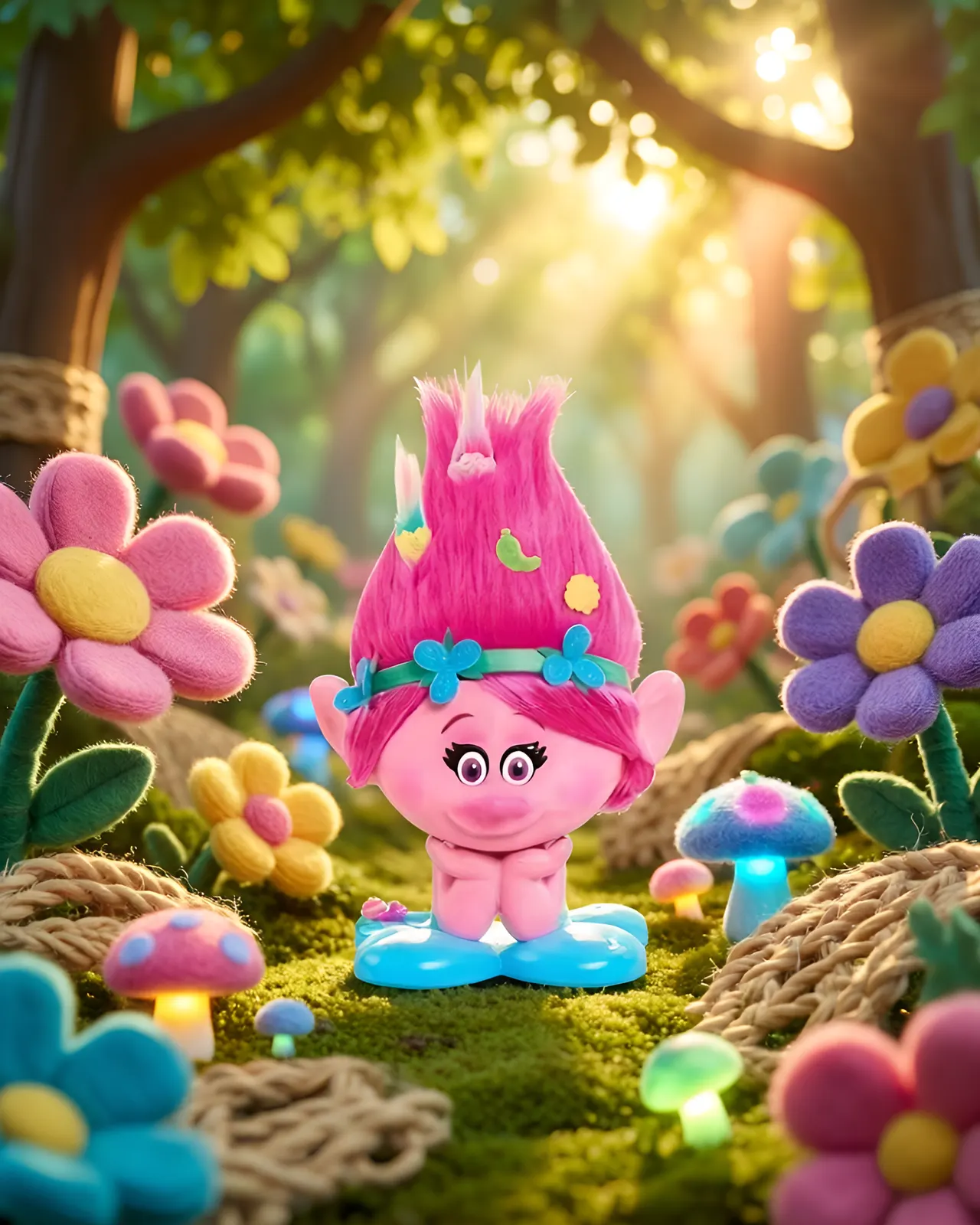 Giochi Preziosi Trolls Styling Head – Hair Styling Playset - Image 2