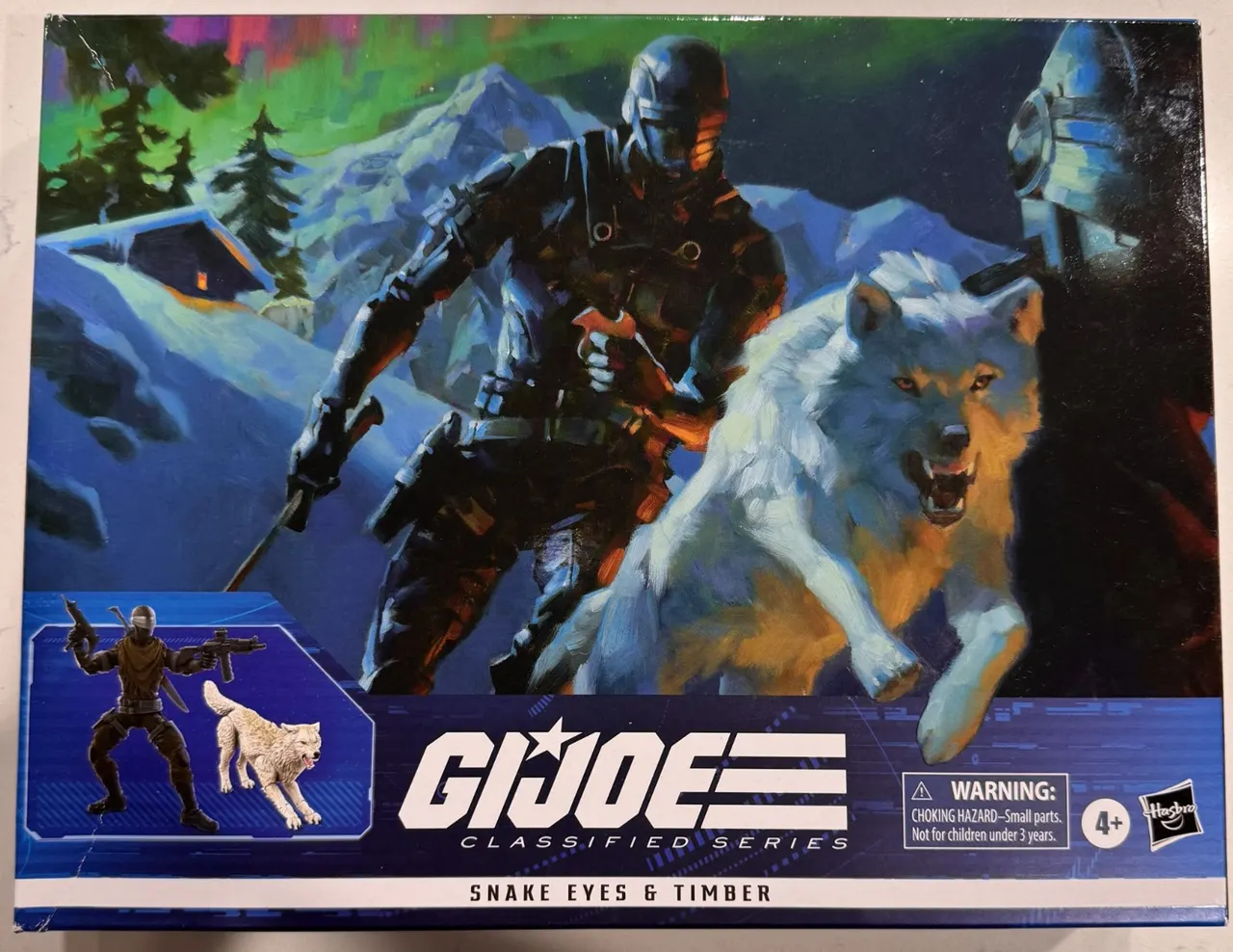 G.I. Joe Classified Series Snake Eyes & Timber 6" Action Figure Set - Image 4