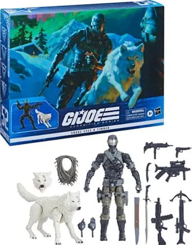 G.I. Joe Classified Series Snake Eyes & Timber 6" Action Figure Set - Image 3