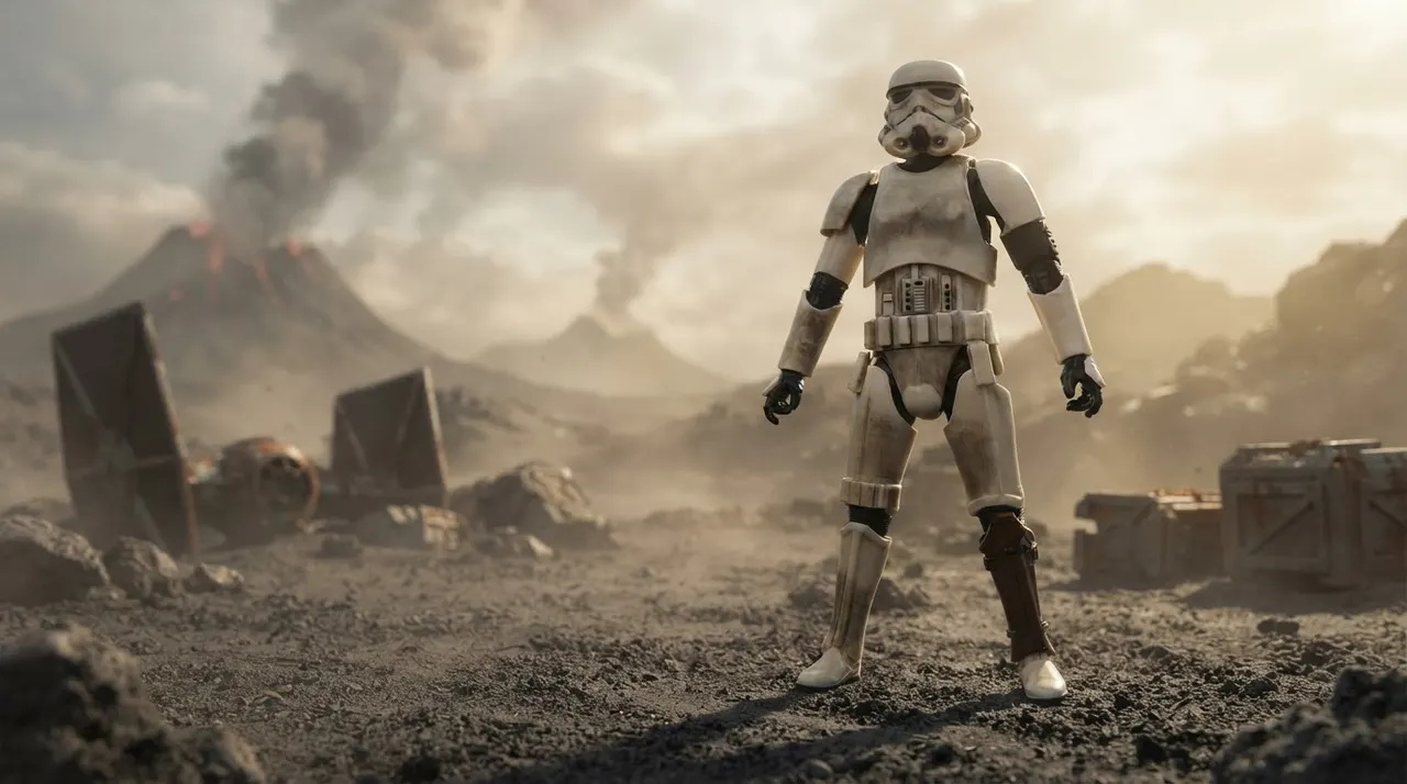 Star Wars Black Series Imperial Remnant Stormtrooper 6in Figure - Image 7