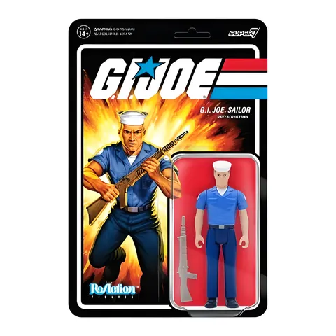 Super7 G.I. Joe Cobra Trooper Pink ReAction Figure – 3.75"