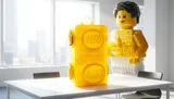 LEGO Signature Brick 1x2 Backpack – Bright Yellow (20204-0024) - Thumbnail 4