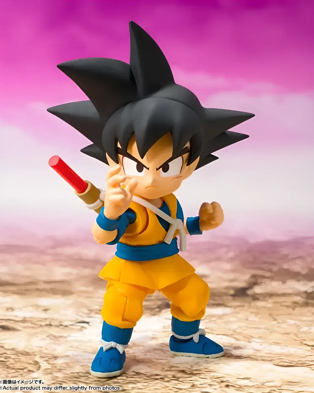Bandai S.H. Figuarts Dragon Ball Daima Goku Mini 2.8" Figure - Image 2