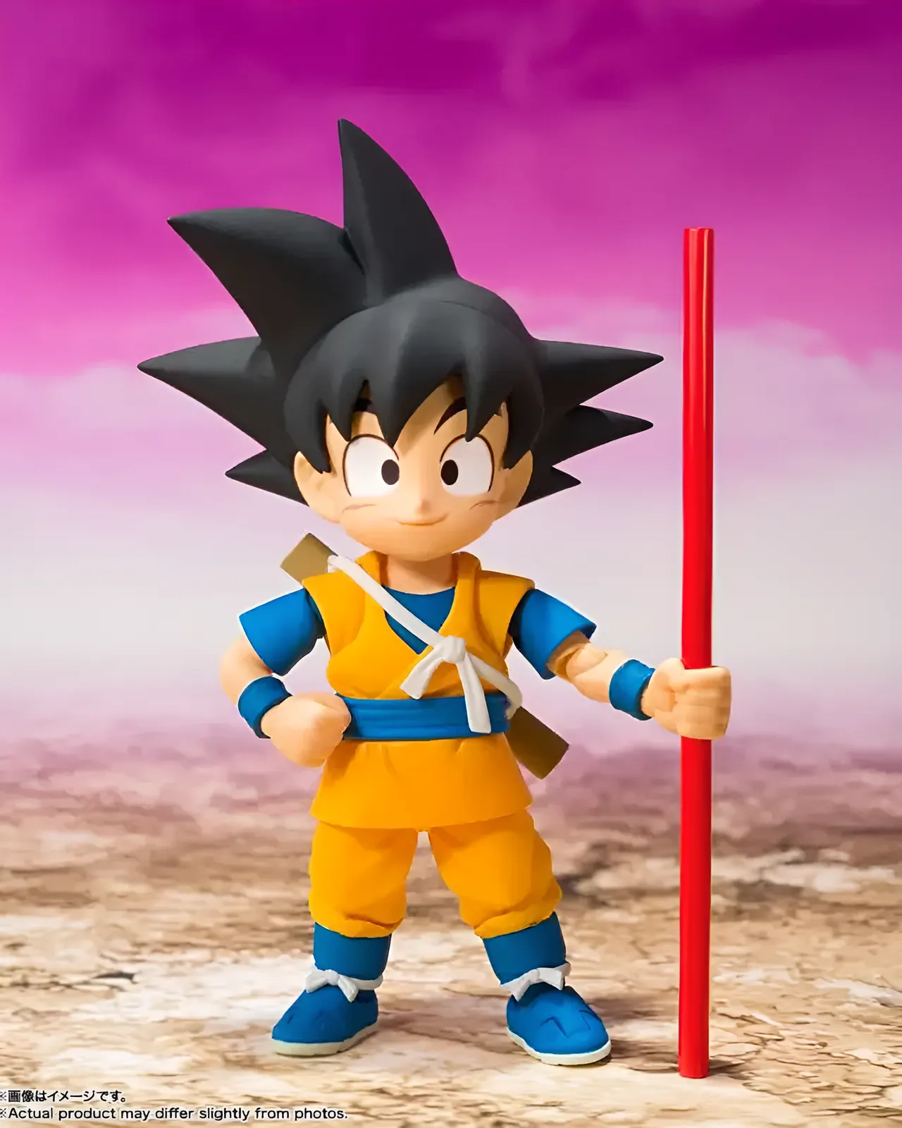 Bandai S.H. Figuarts Dragon Ball Daima Goku Mini 2.8" Figure - Image 1