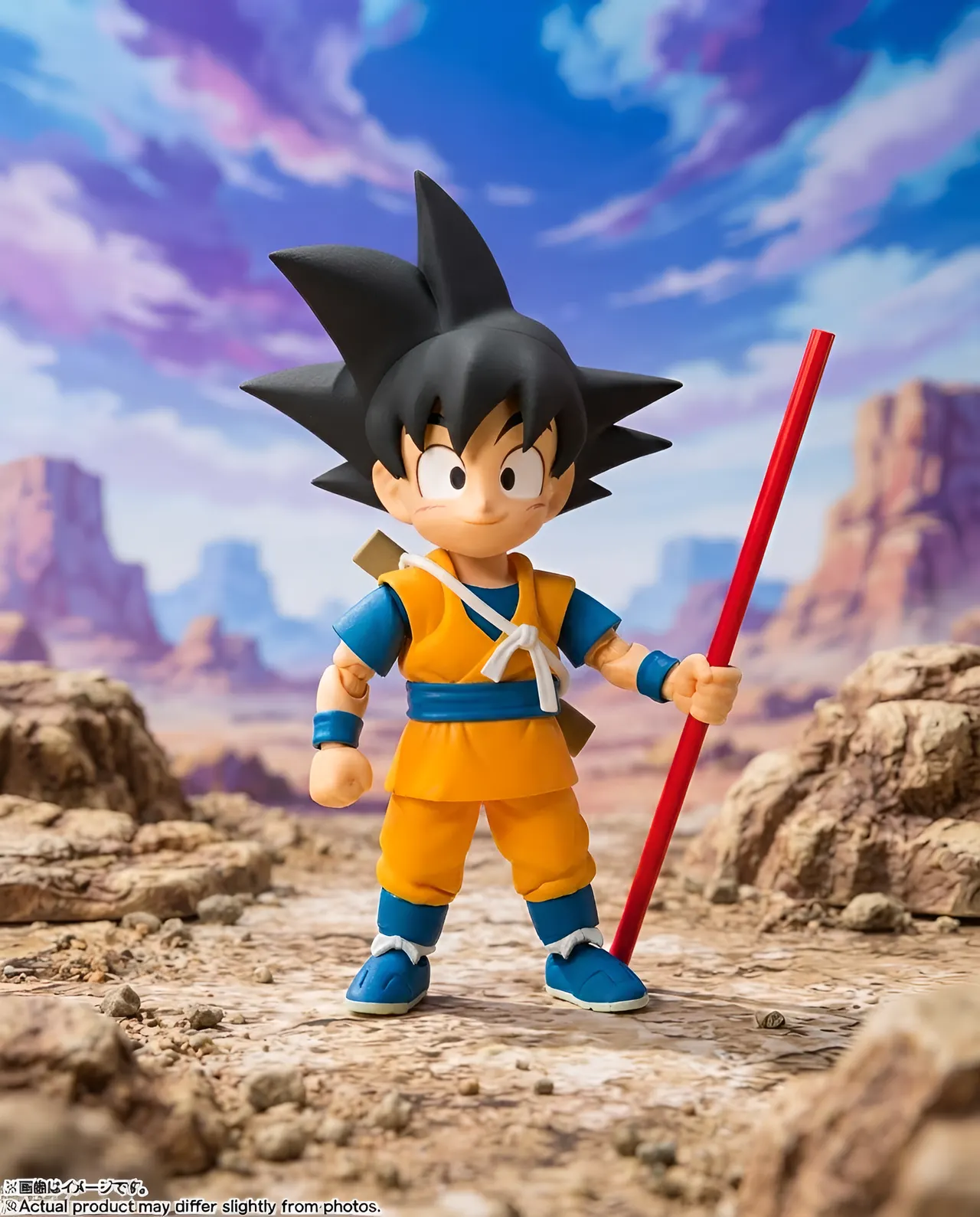 Bandai S.H. Figuarts Dragon Ball Daima Goku Mini 2.8" Figure - Image 5
