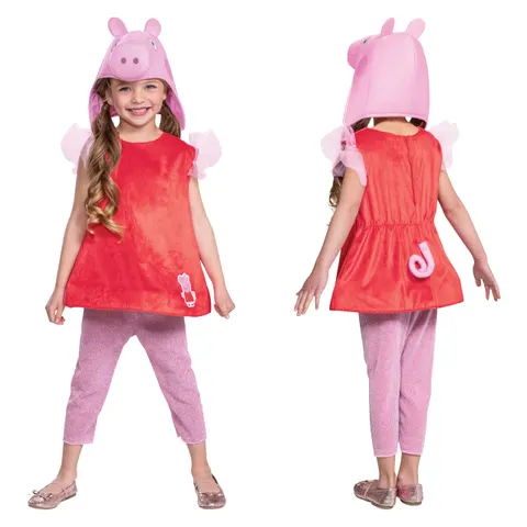 Comogiochi Peppa Pig Original Dress-up Costume for Girls