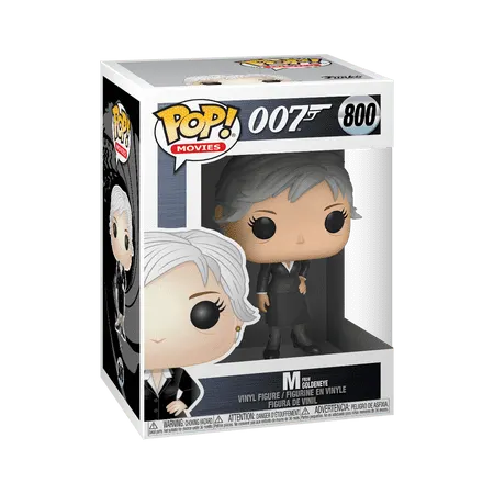 Funko Pop! Movies: James Bond Series 2 - M #35682 - Image 5