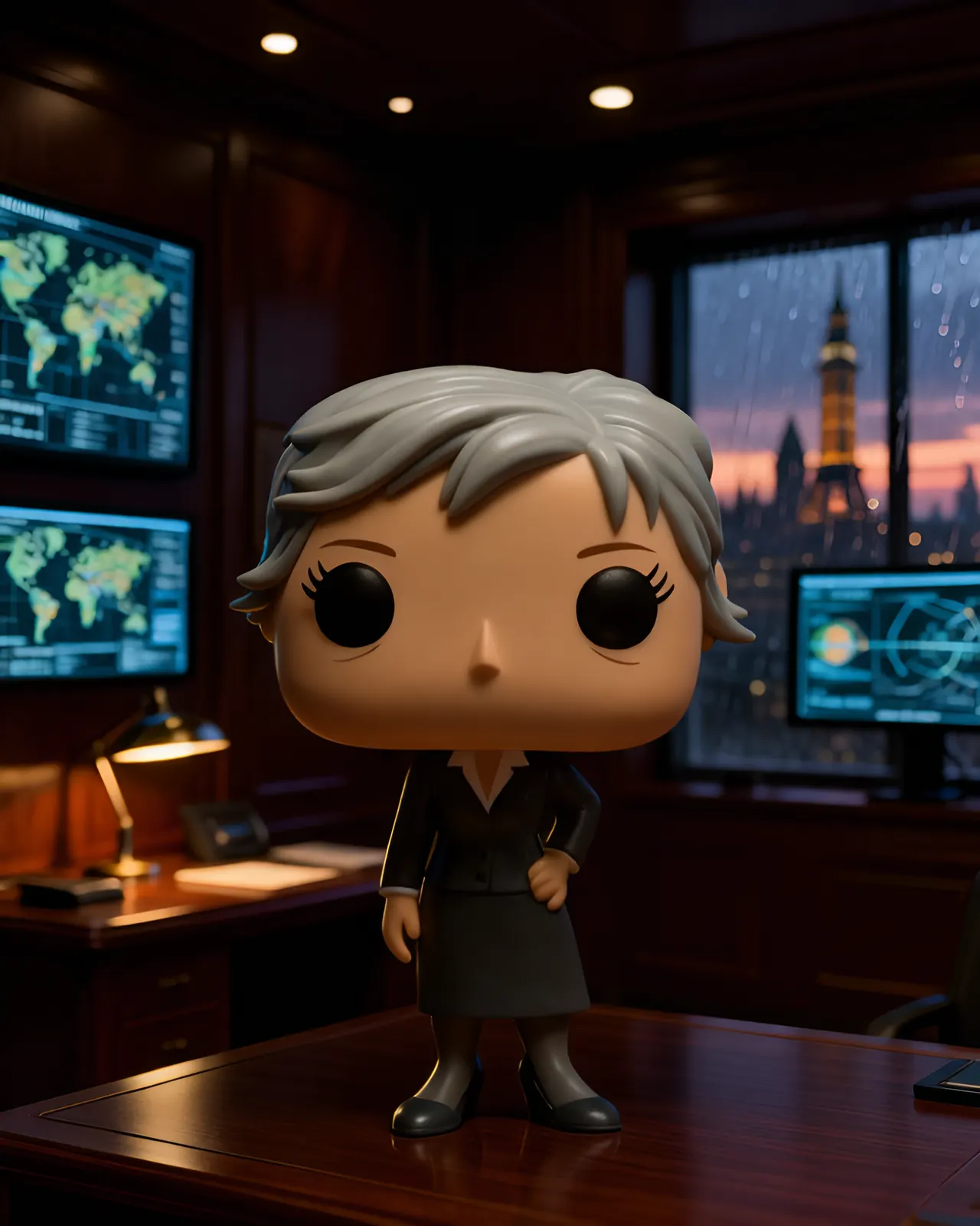 Funko Pop! Movies: James Bond Series 2 - M #35682 - Image 8