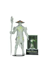 McFarlane Toys Mortal Kombat Raiden Glow-in-Dark Gold Label 7" Figure - Thumbnail 2