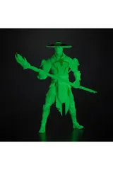 McFarlane Toys Mortal Kombat Raiden Glow-in-Dark Gold Label 7" Figure - Thumbnail 8