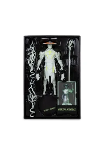 McFarlane Toys Mortal Kombat Raiden Glow-in-Dark Gold Label 7" Figure - Image 5