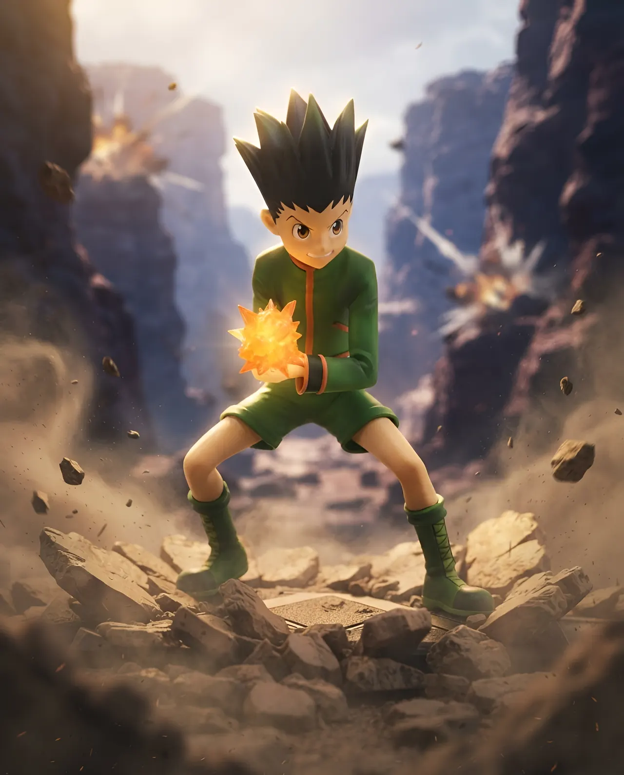 Abysse Gon Freecss Collection Super Figure (SFC) – Hunter × Hunter - Image 6