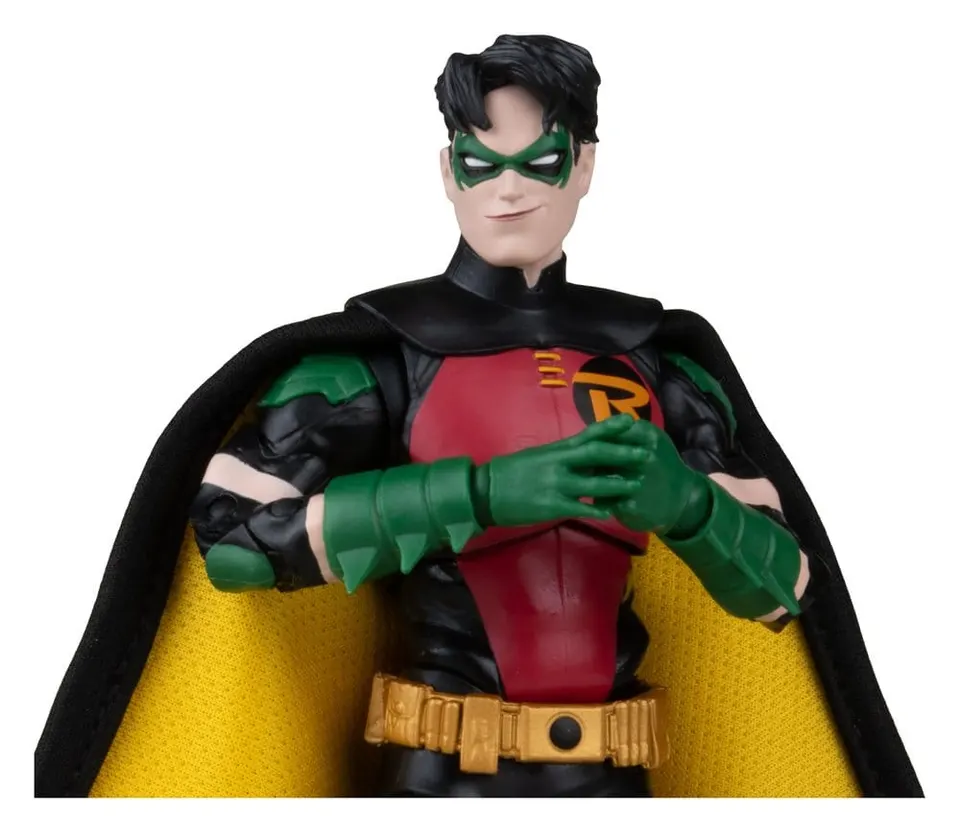McFarlane Toys Robin Tim Drake Red Platinum 7" DC Figure + Comic - Image 5