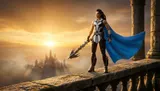 Hasbro Marvel Legends King Valkyrie (Thor: Love & Thunder) – 6" Figure - Thumbnail 9