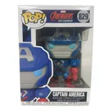 Funko Pop! Marvel Avengers Mech Strike - Captain America (81907978) - Thumbnail 2