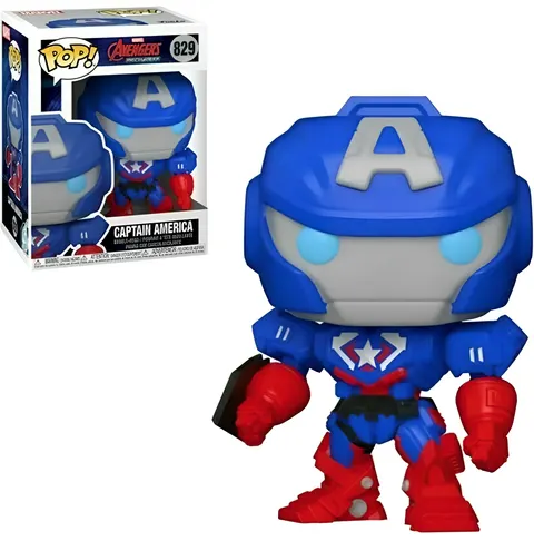 Funko Pop! Marvel Avengers Mech Strike - Captain America (81907978)