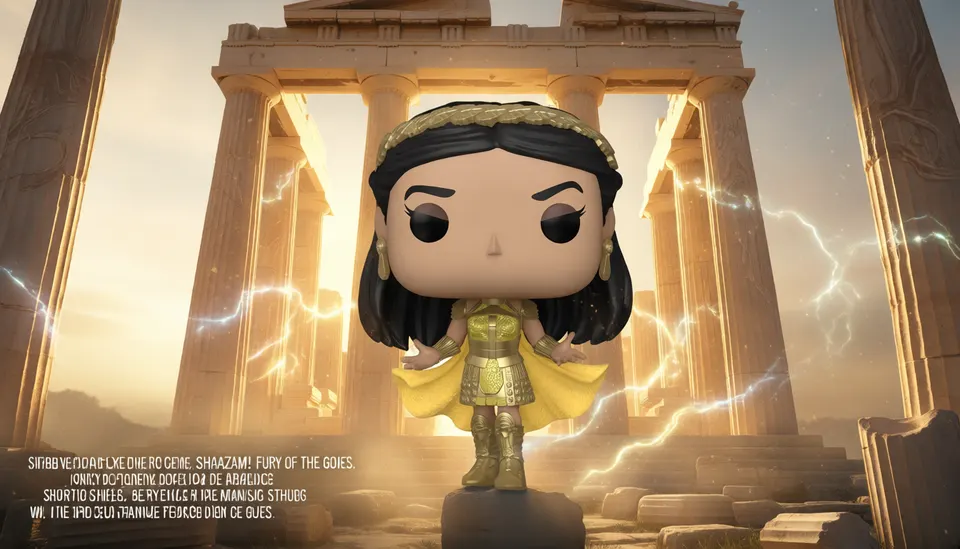 Funko Pop! Películas: Shazam! Furía de los Dioses - Anthea Figura de Vinilo