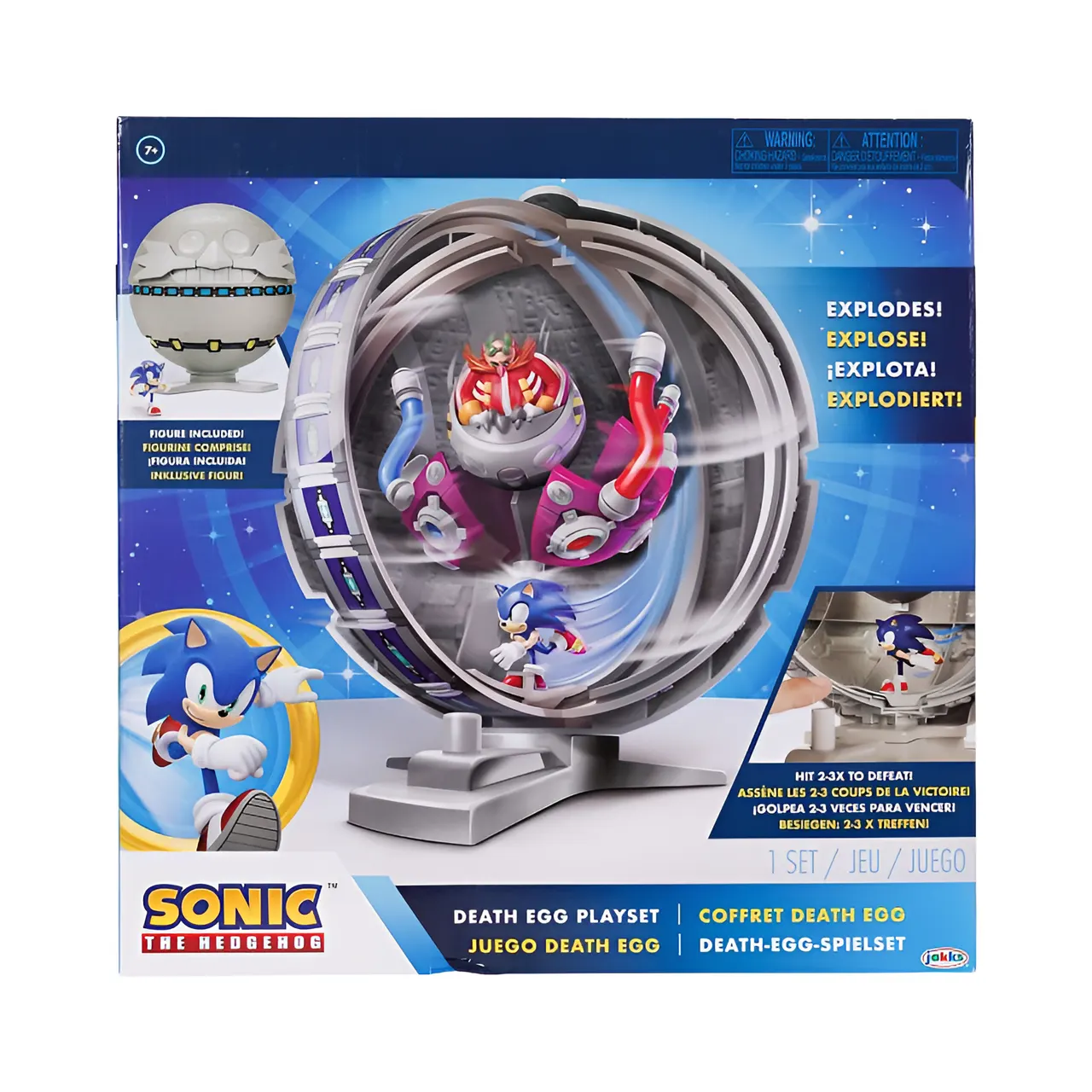 Jakks Pacific Sonic the Hedgehog Death Egg figurine articulée playset - Image 3