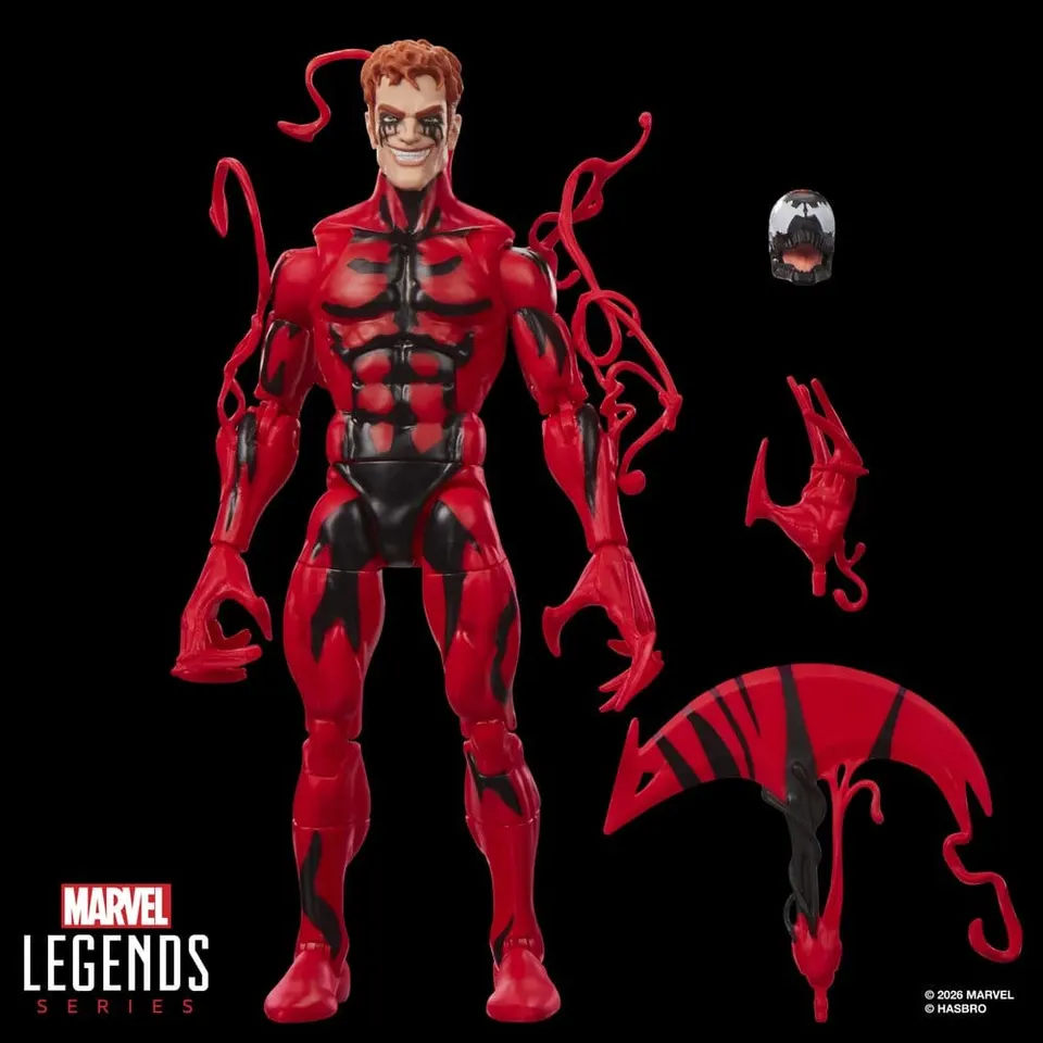 Hasbro Marvel Legends Retro Carnage - Maximum Carnage Cardback 6" - Image 3